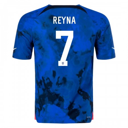 Camiseta de fútbol Estados Unidos HEATH 7 2ª equipación Copa Mundo 2022